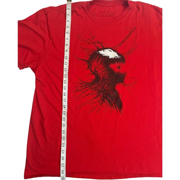Marvel Carnage Red T-Shirt Graphic Tee Men’s Size 2XL Venom Spider-Man Villain - Picture 10 of 10